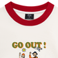 Áo Thun Ringer Relaxed Fit Weekend Go Out