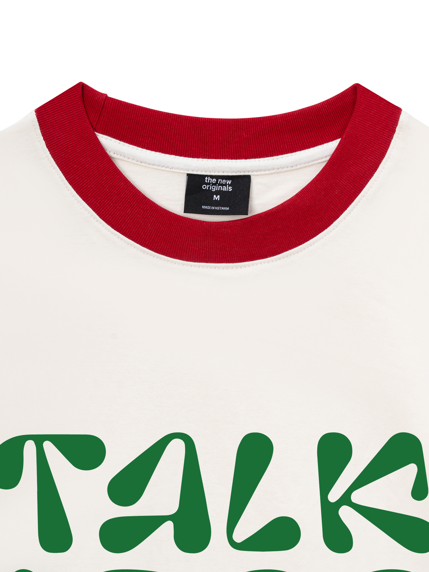 Áo Thun Ringer Relaxed Fit Smile More
