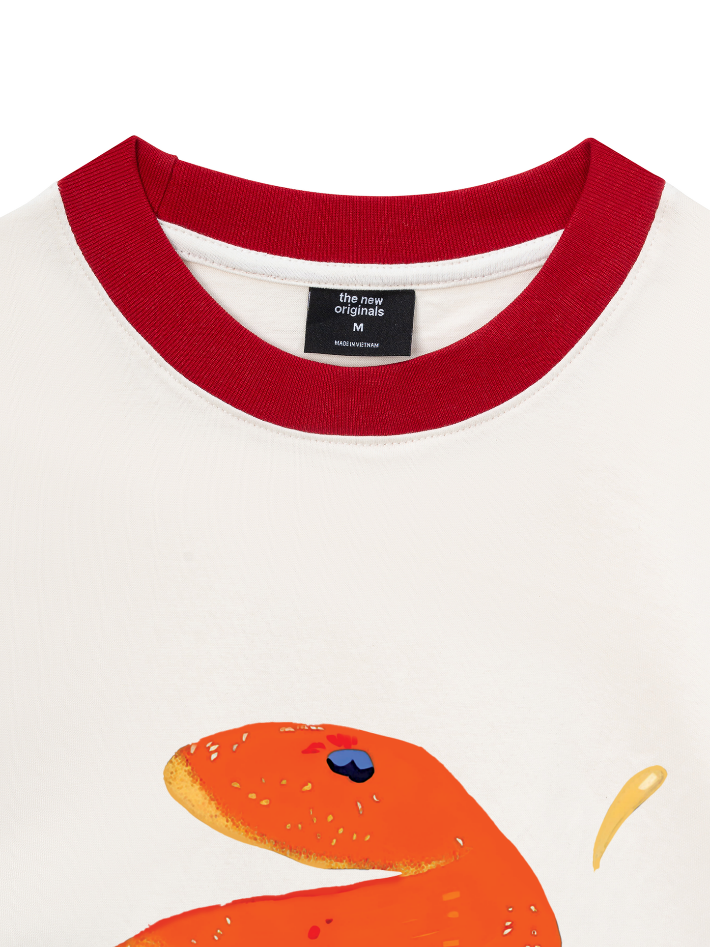 Áo Thun Ringer Relaxed Fit Orange Fruit
