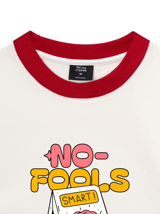 Áo Thun Ringer Relaxed Fit Be Bold No Fools Zone