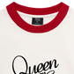 Áo Thun Ringer Relaxed Fit Queen never cry