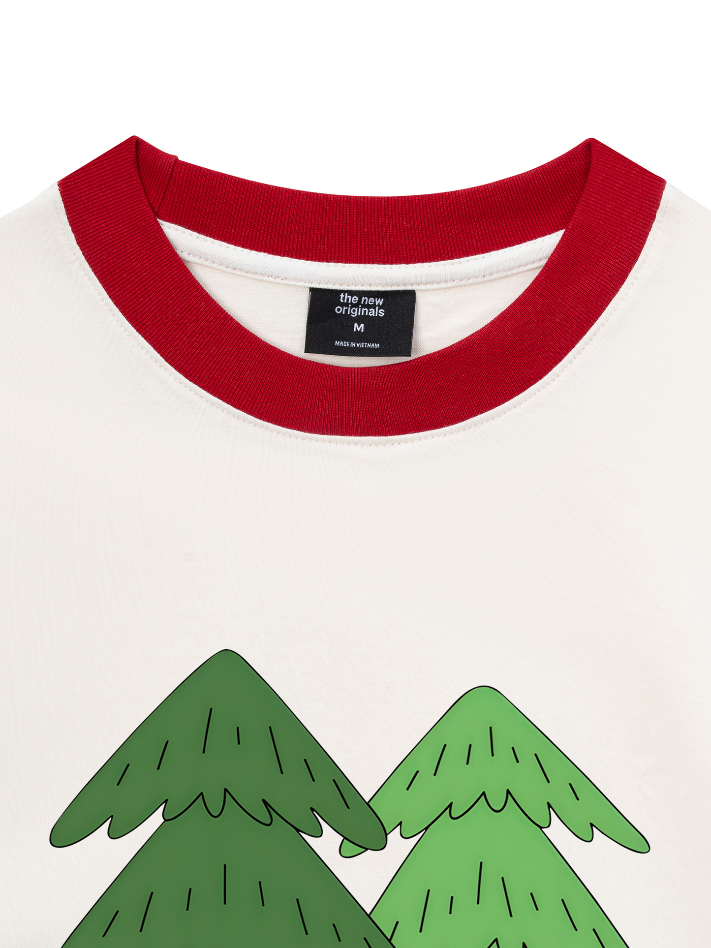 Áo Thun Ringer Relaxed Fit Let_s go camping