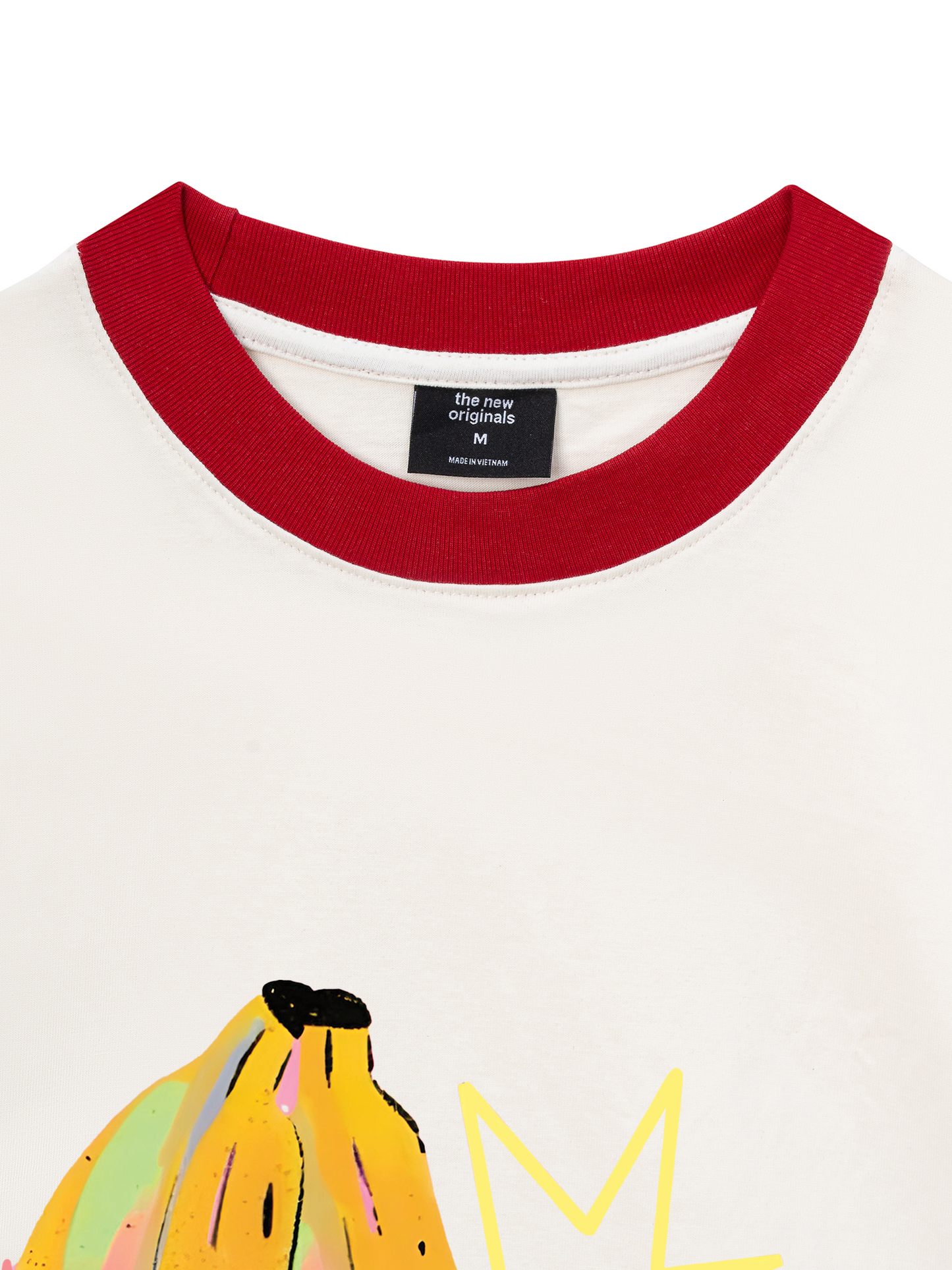 Áo Thun Ringer Relaxed Fit Tropical fruits
