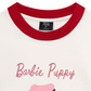 Áo Thun Ringer Relaxed Fit Animal Barbie Puppy