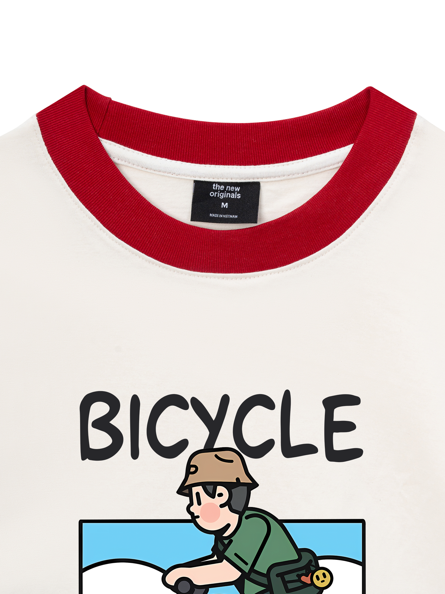 Áo Thun Ringer Relaxed Fit Weekend Bicycle