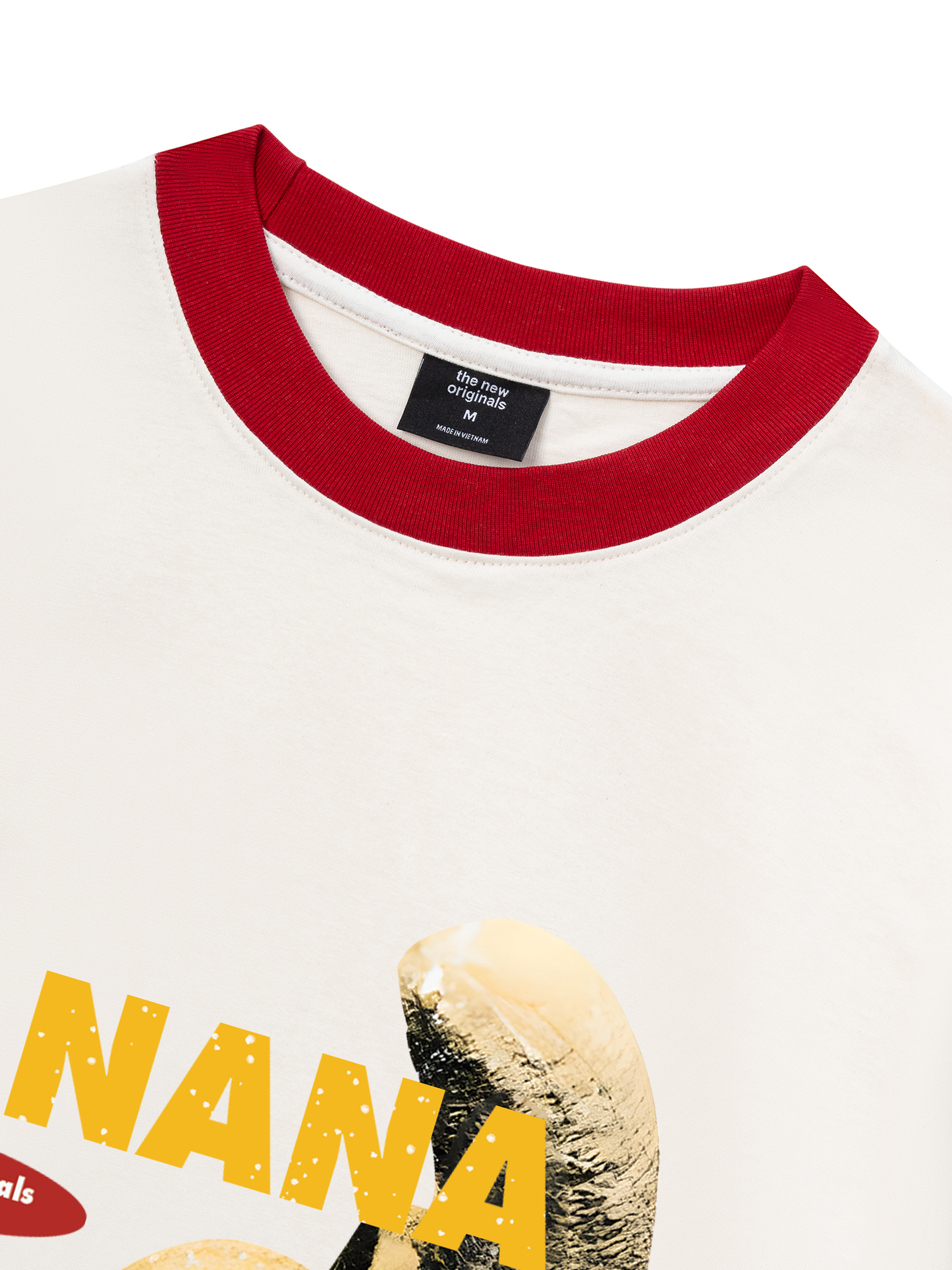 Áo Thun Ringer Relaxed Fit Summer Vibes Retro Bananaa