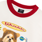 Áo Thun Ringer Relaxed Fit Sweet Pastry And Puppy Duck