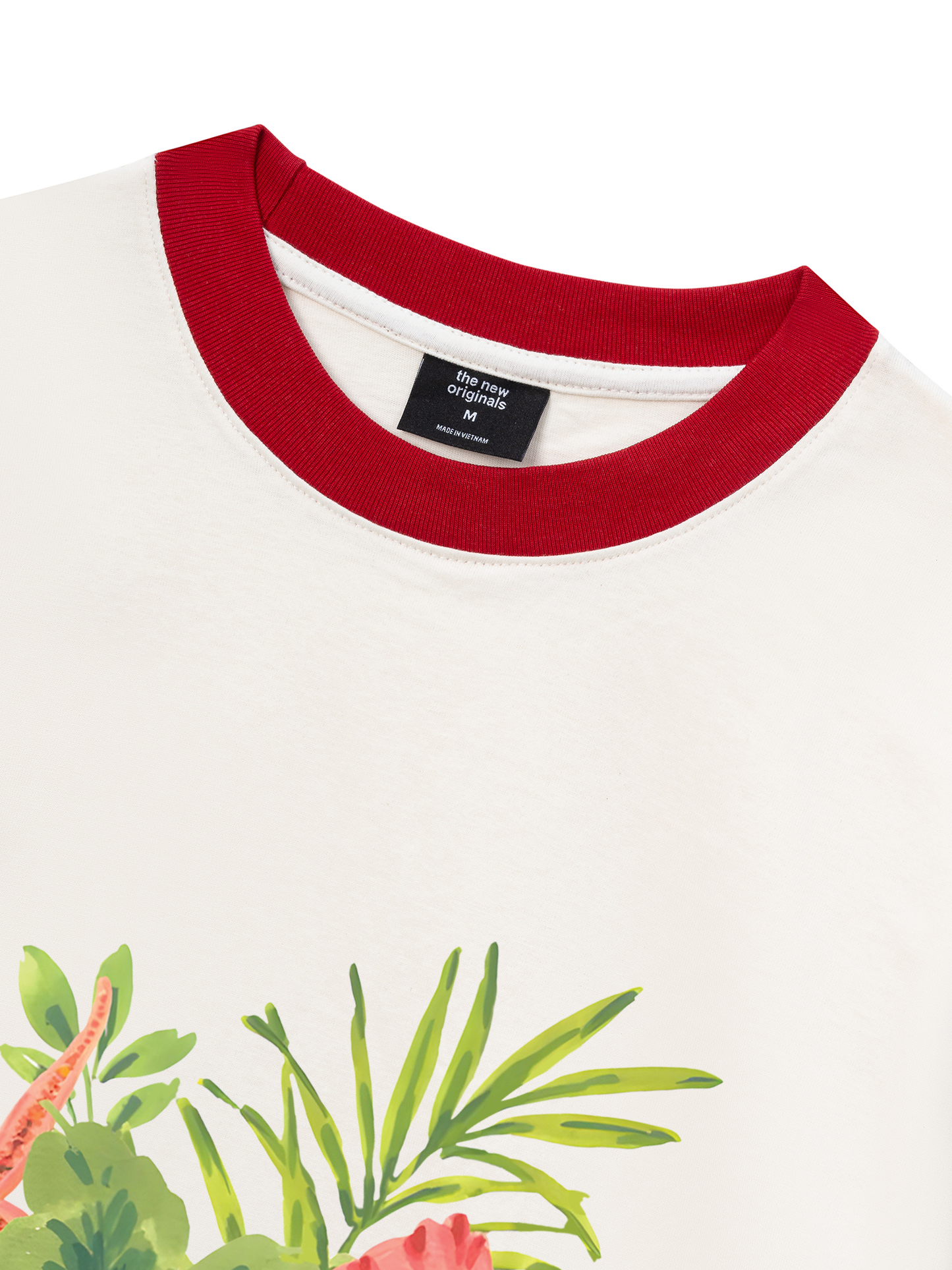 Áo Thun Ringer Relaxed Fit Nature & Summer