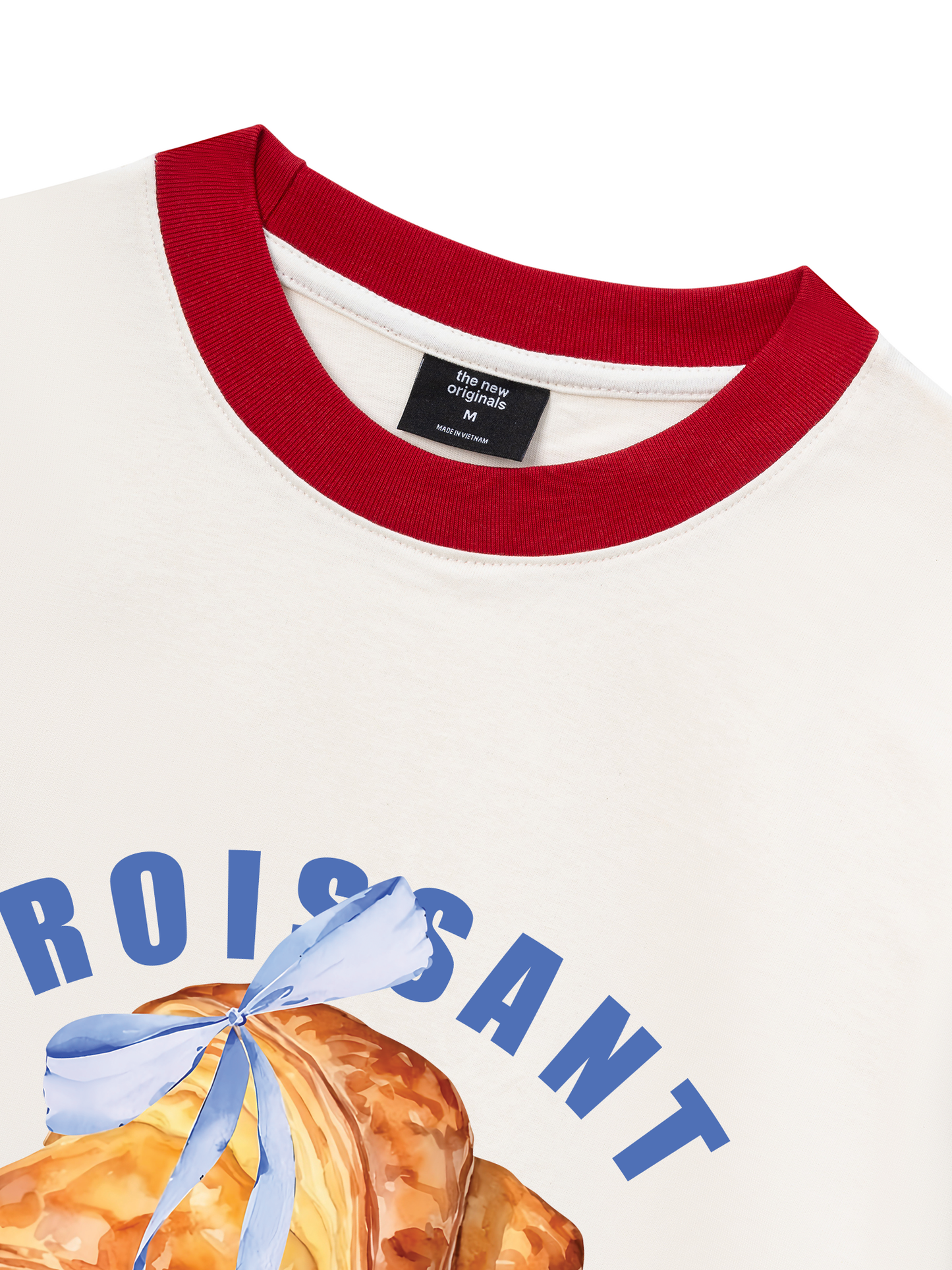 Áo Thun Ringer Relaxed Fit Le Croissant