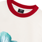 Áo Thun Ringer Relaxed Fit Summer Vibes Souble Blue Flower