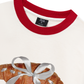 Áo Thun Ringer Relaxed Fit Sweet Pastry Silver Bow