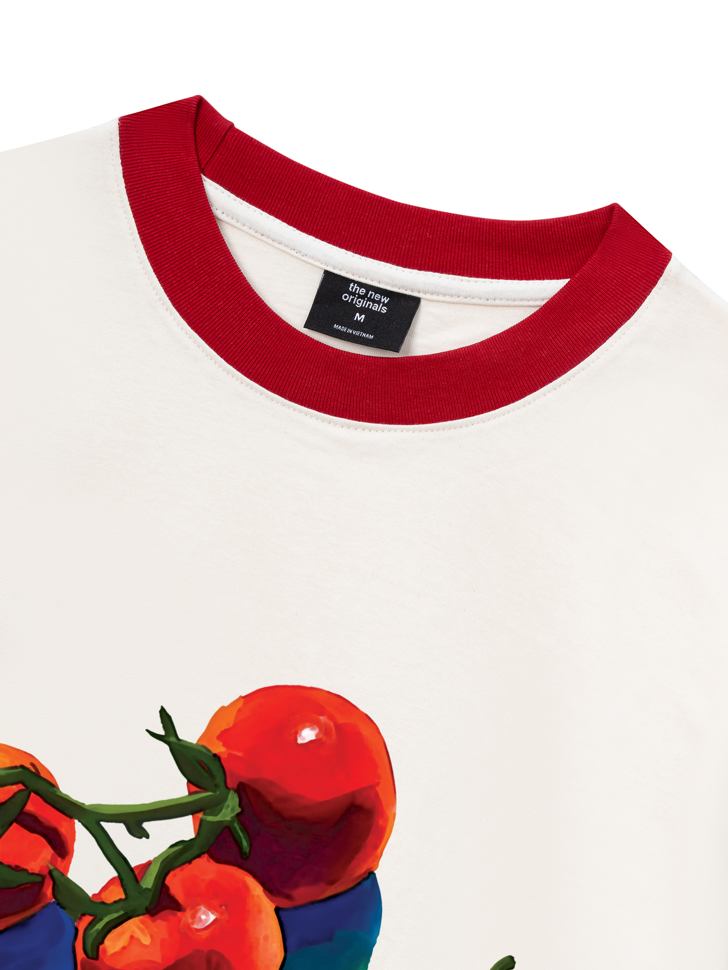 Áo Thun Ringer Relaxed Fit Tomato - Bloom & Fruit