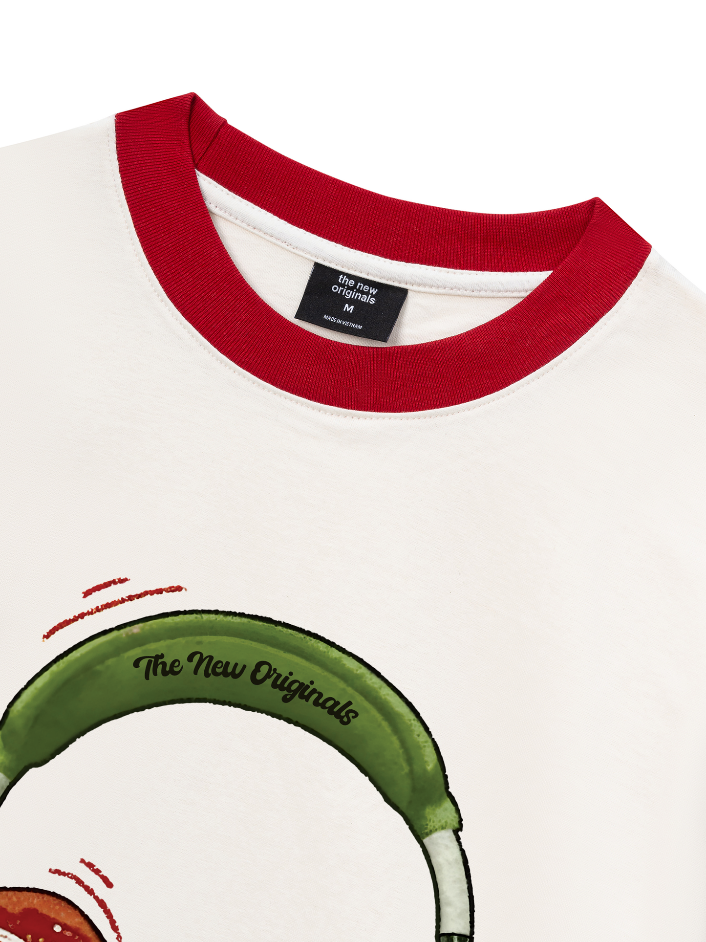 Áo Thun Ringer Relaxed Fit Tomato Chill Chill