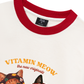 Áo Thun Ringer Relaxed Fit Vitamin Meow