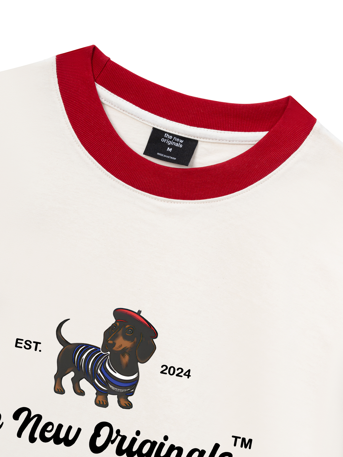 Áo Thun Ringer Relaxed Fit Bonjour Originals