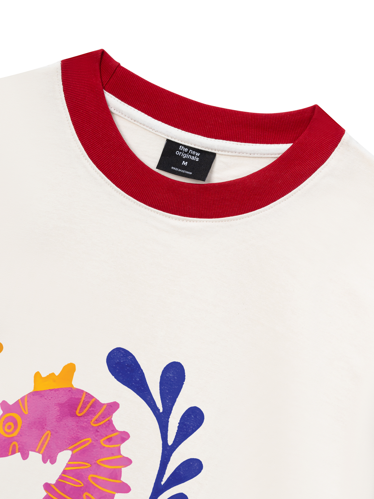Áo Thun Ringer Relaxed Fit Sea Calling