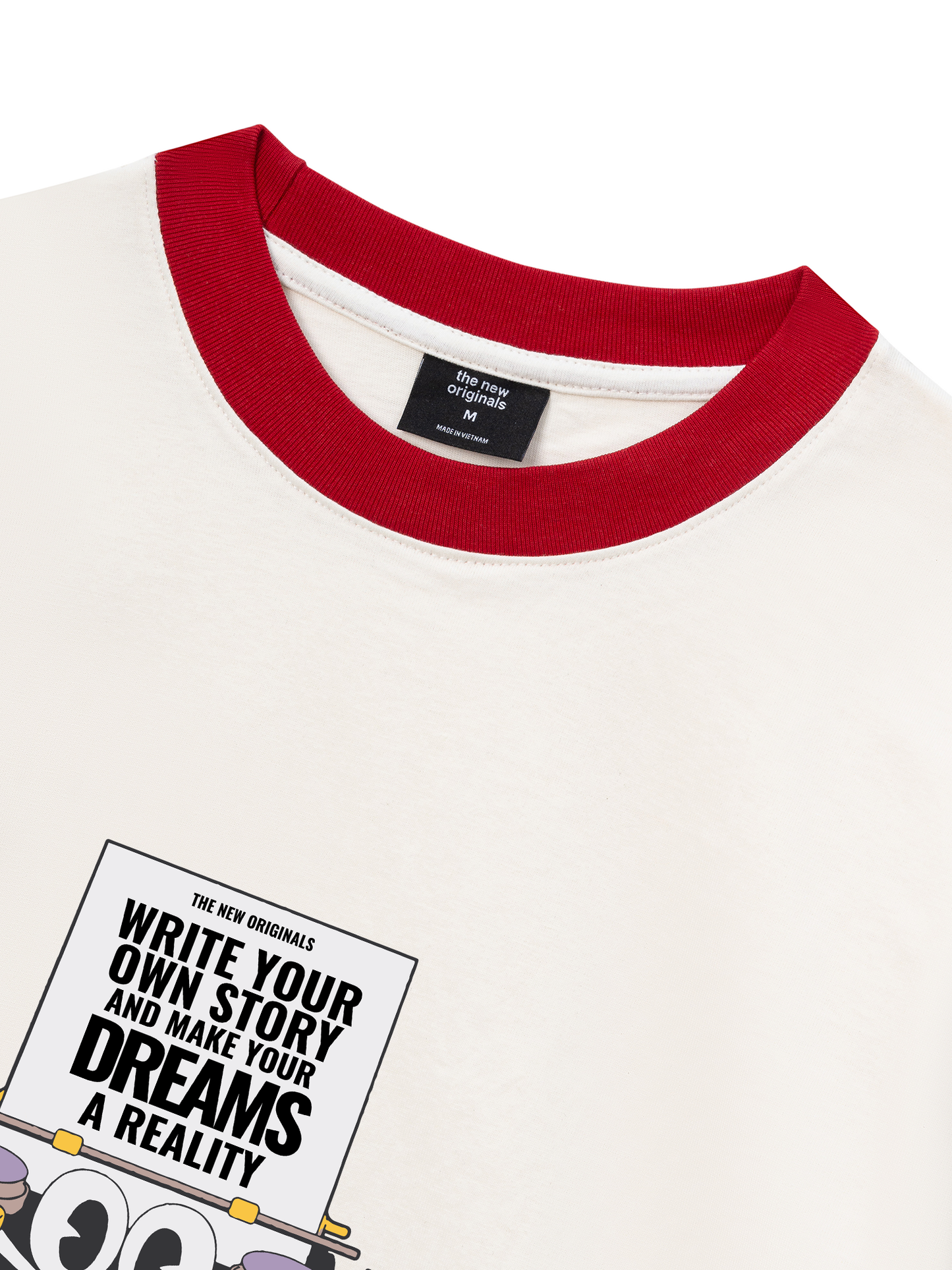 Áo Thun Ringer Relaxed Fit Write Your Own Story