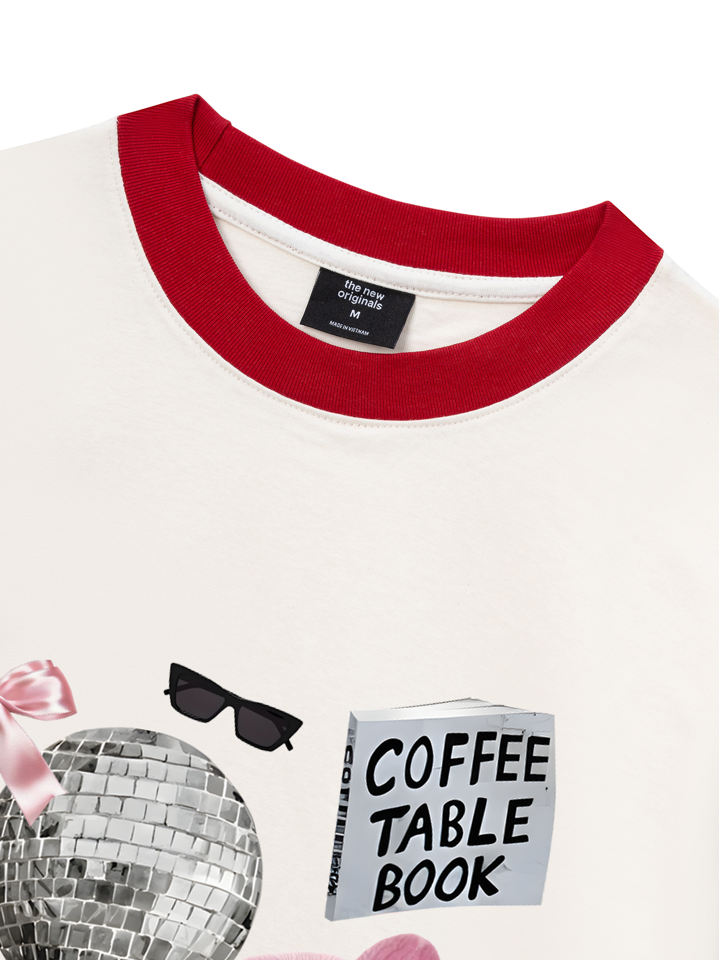 Áo Thun Ringer Relaxed Fit Suummer Vibes Cute Things