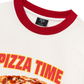 Áo Thun Ringer Relaxed Fit Foody Pizza Time