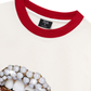 Áo Thun Ringer Relaxed Fit Art Pearl Lip Black