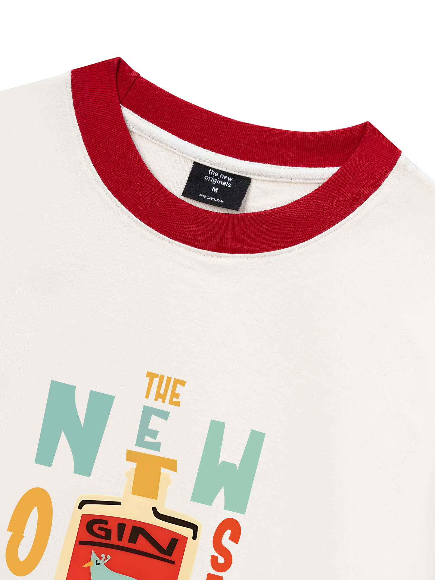 Áo Thun Ringer Relaxed Fit GIN