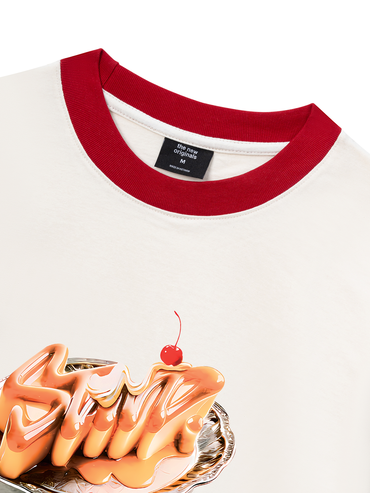 Áo Thun Ringer Relaxed Fit Sweet Pastry Perfect Freat