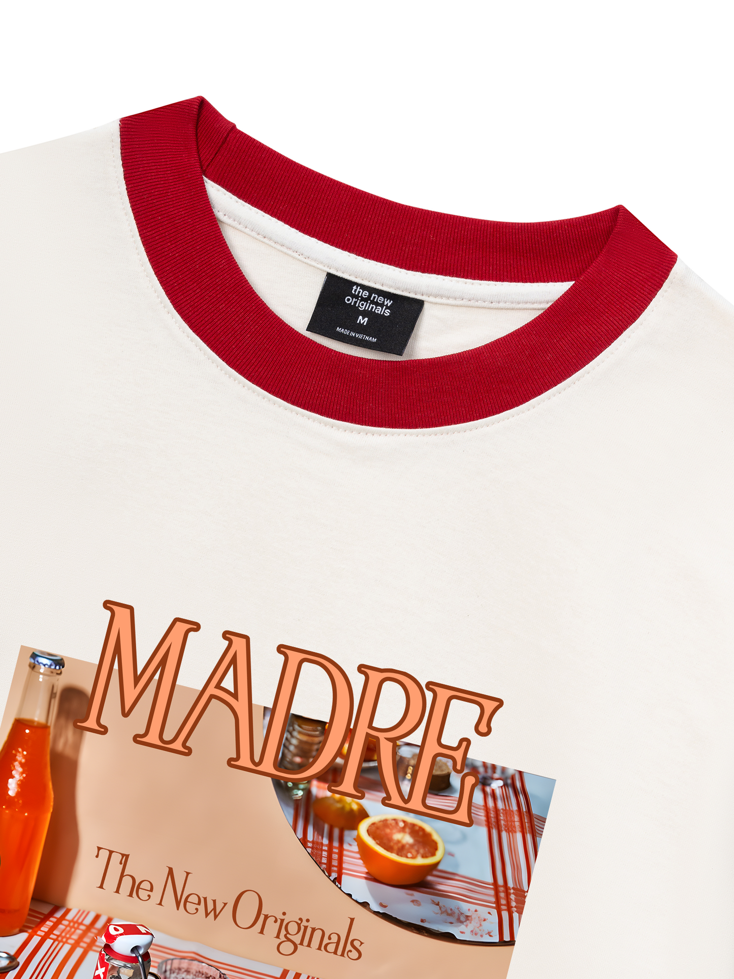 Áo Thun Ringer Relaxed Fit Fresh Madre Mezcal