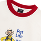 Áo Thun Ringer Relaxed Fit Go Outside Pet Life