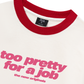 Áo Thun Ringer Relaxed Fit Life Vibe Too Pretty