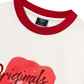 Áo Thun Ringer Relaxed Fit Summer Vibes Red Flower