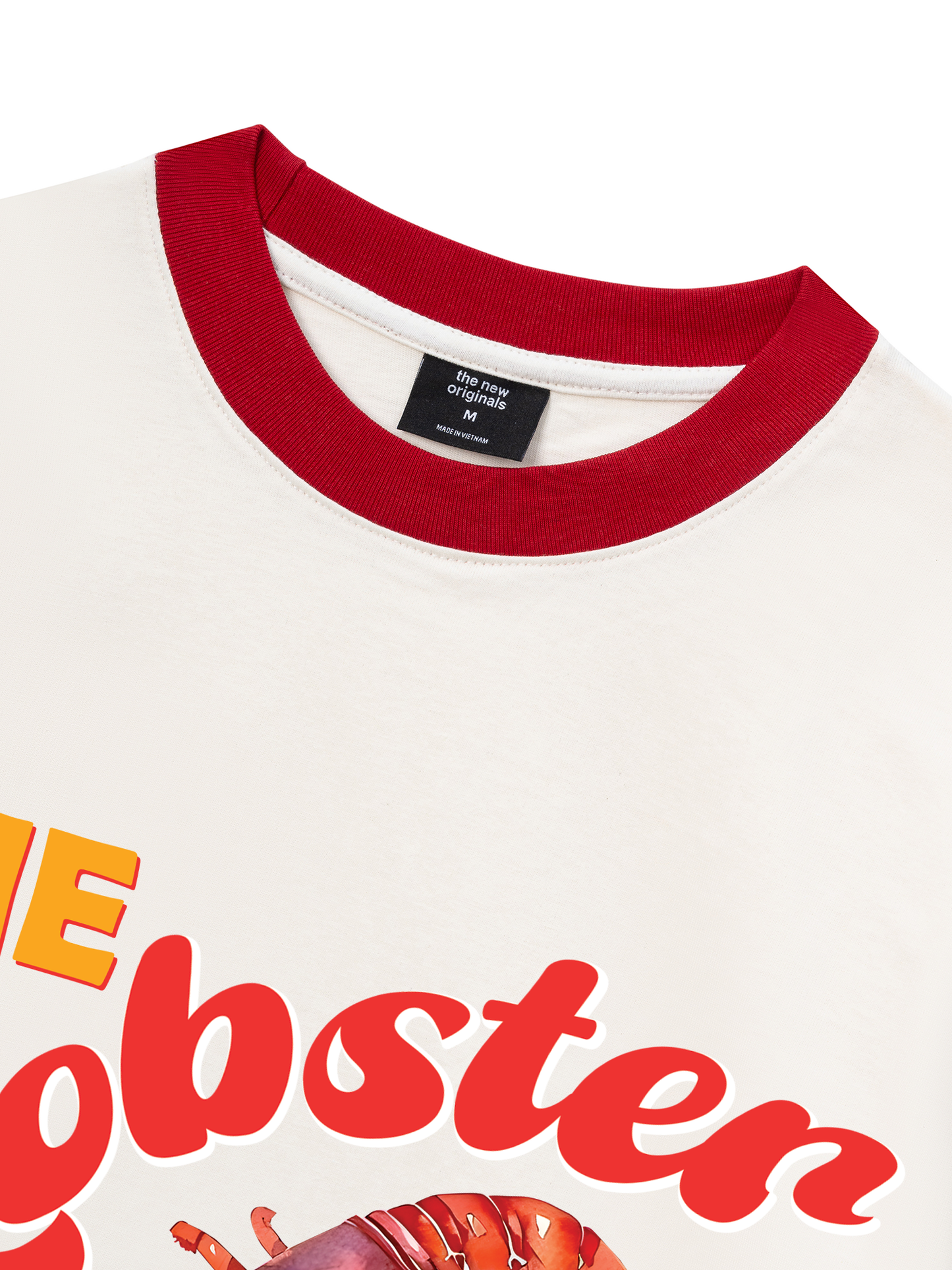 Áo Thun Ringer Relaxed Fit Summer Vibes The Lobster