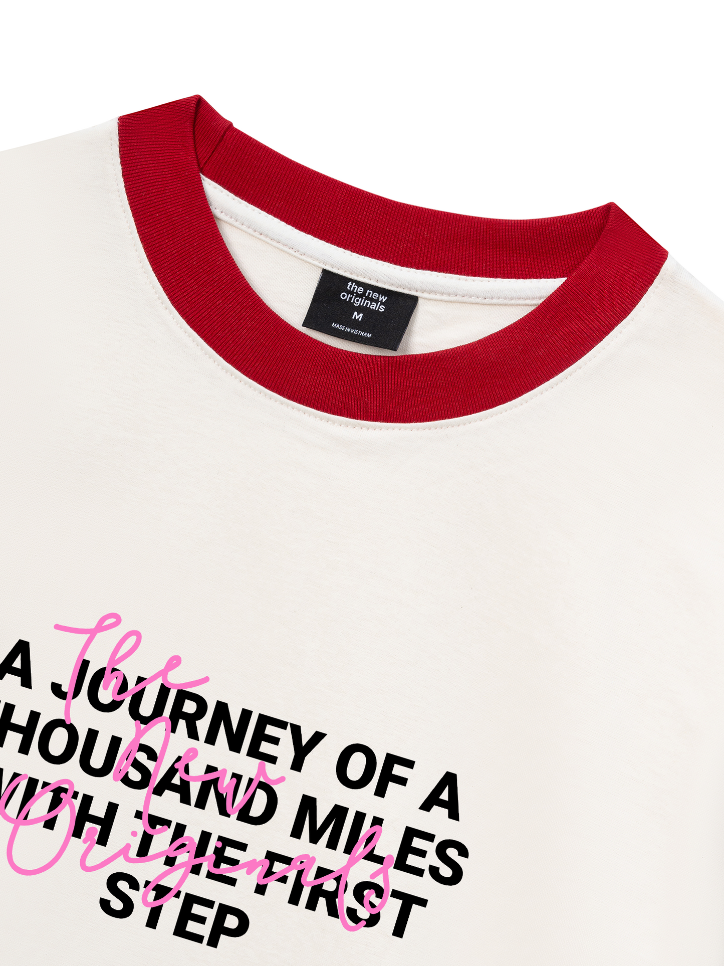 Áo Thun Ringer Relaxed Fit Be Bold The First Step