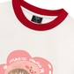 Áo Thun Ringer Relaxed Fit Flower Cat