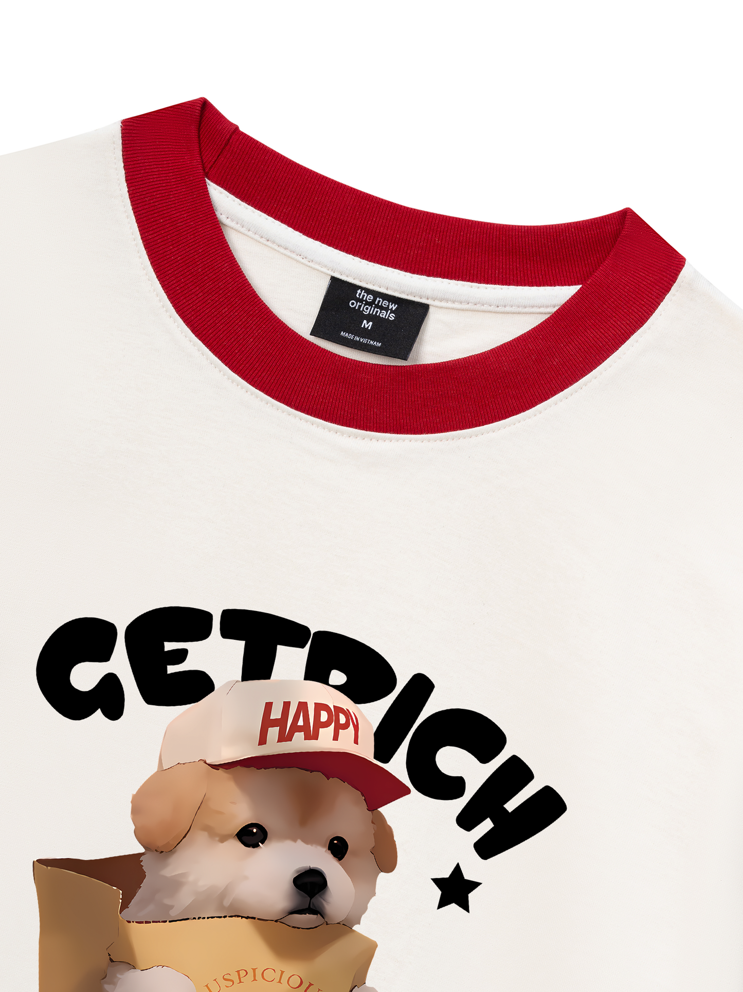 Áo Thun Ringer Relaxed Fit Animal Couple For Boy