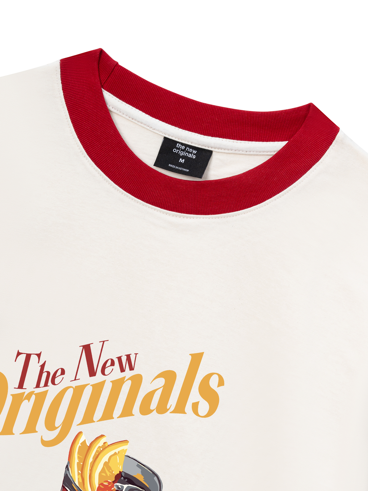 Áo Thun Ringer Relaxed Fit Be Bold The Negroni
