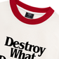 Áo Thun Ringer Relaxed Fit Life Vibe Destroy What Destroy You