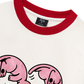 Áo Thun Ringer Relaxed Fit Meow Meow Heart