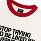 Áo Thun Ringer Relaxed Fit Life Vibe Be Yourself