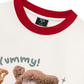 Áo Thun Ringer Relaxed Fit Cute Dog Yummy Cookie