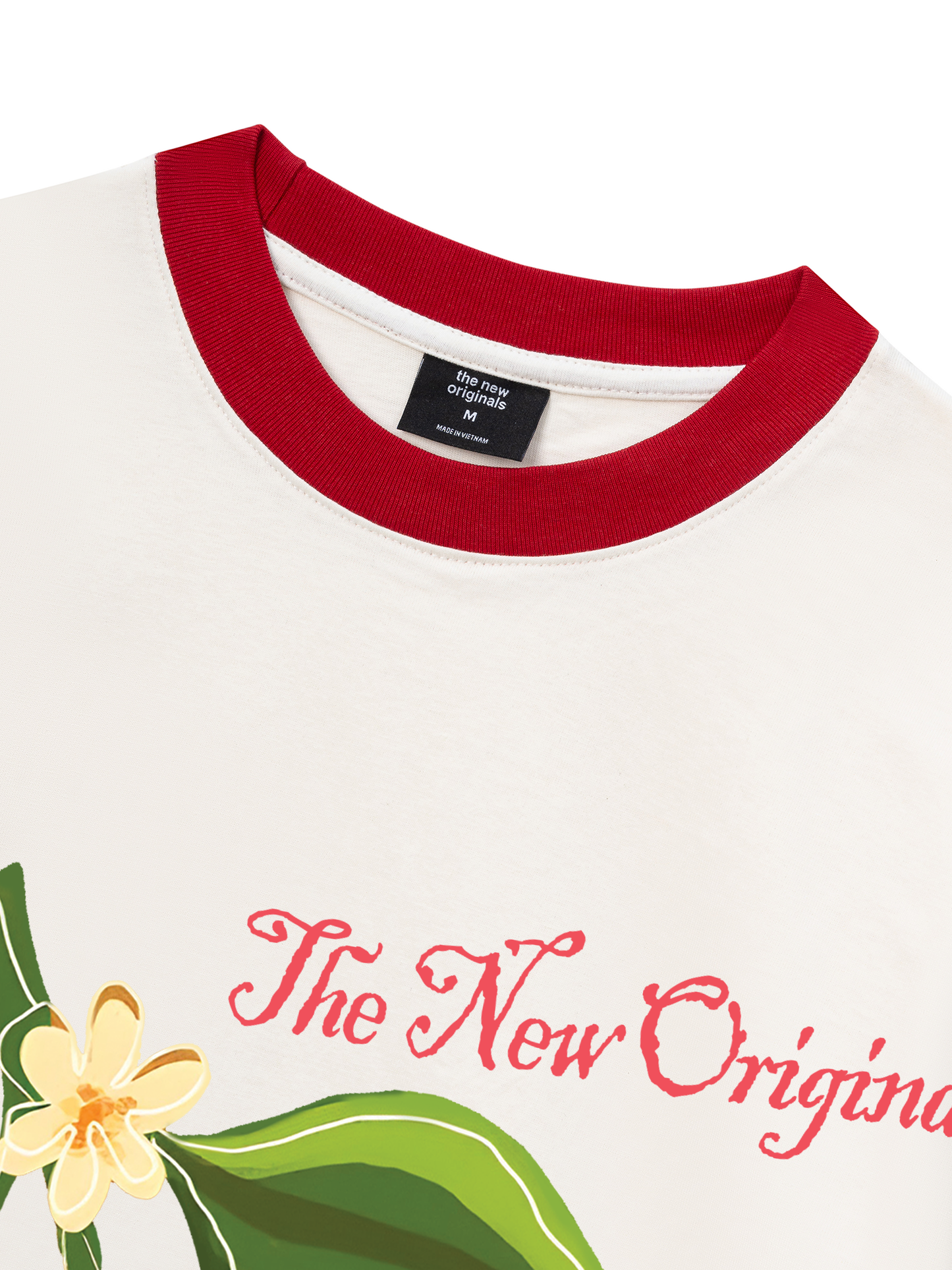 Áo Thun Ringer Relaxed Fit Tropical vibe