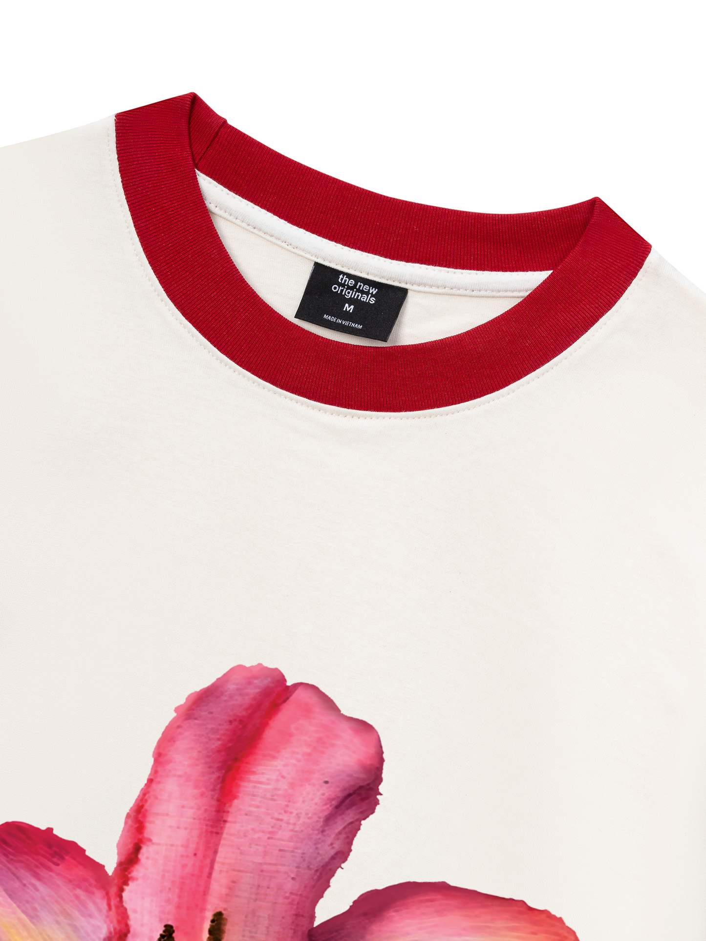 Áo Thun Ringer Relaxed Fit Lily Language