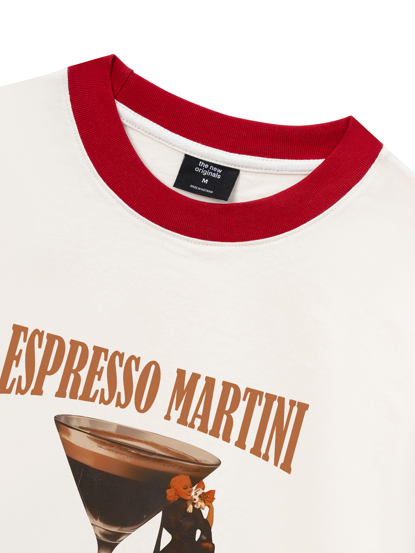 Áo Thun Ringer Relaxed Fit Fresh Espresso Martini