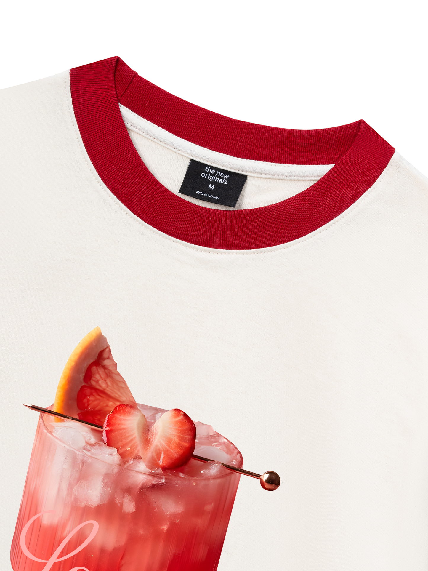Áo Thun Ringer Relaxed Fit Fresh Love Potion