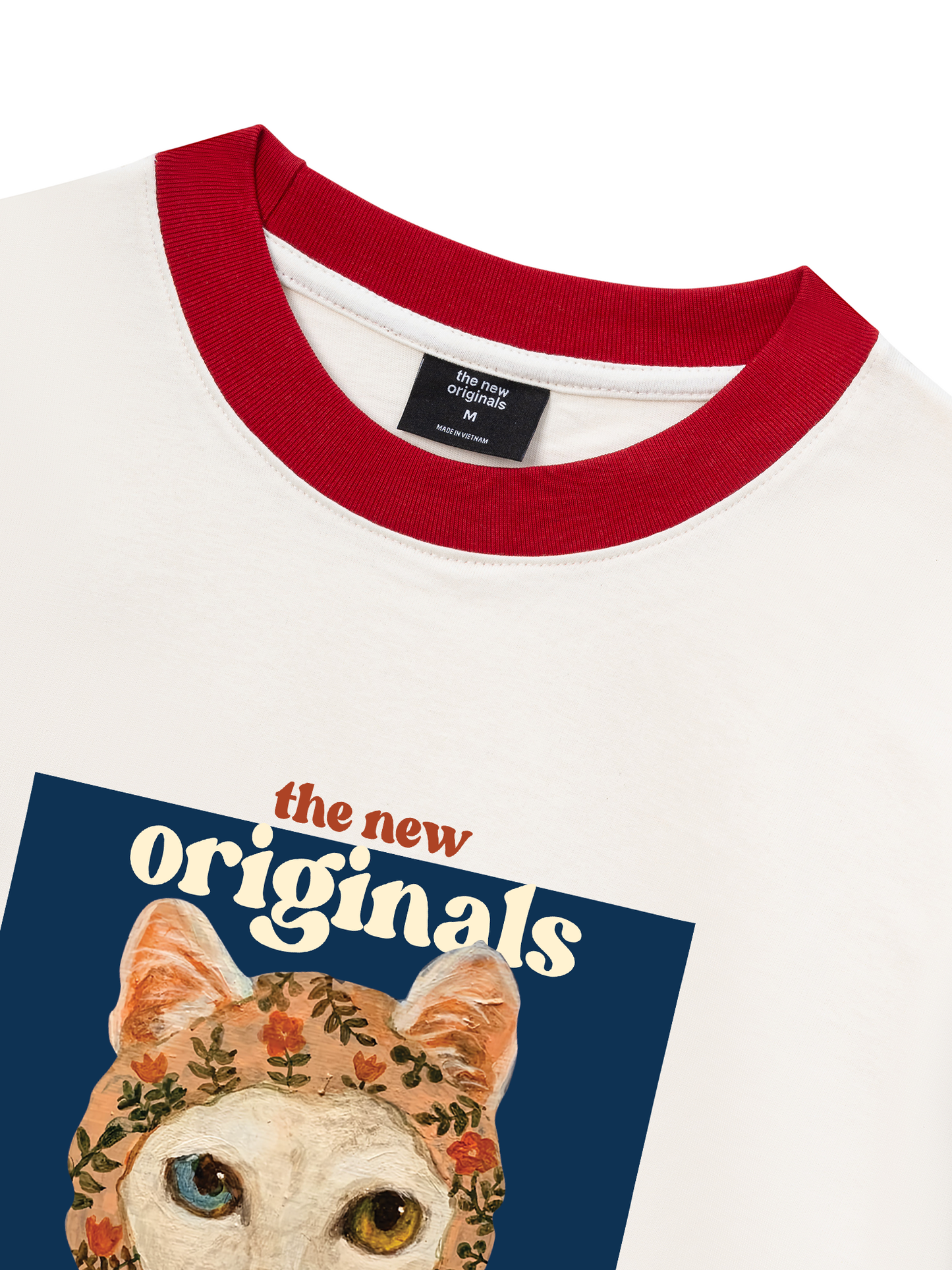 Áo Thun Ringer Relaxed Fit Mad Cat