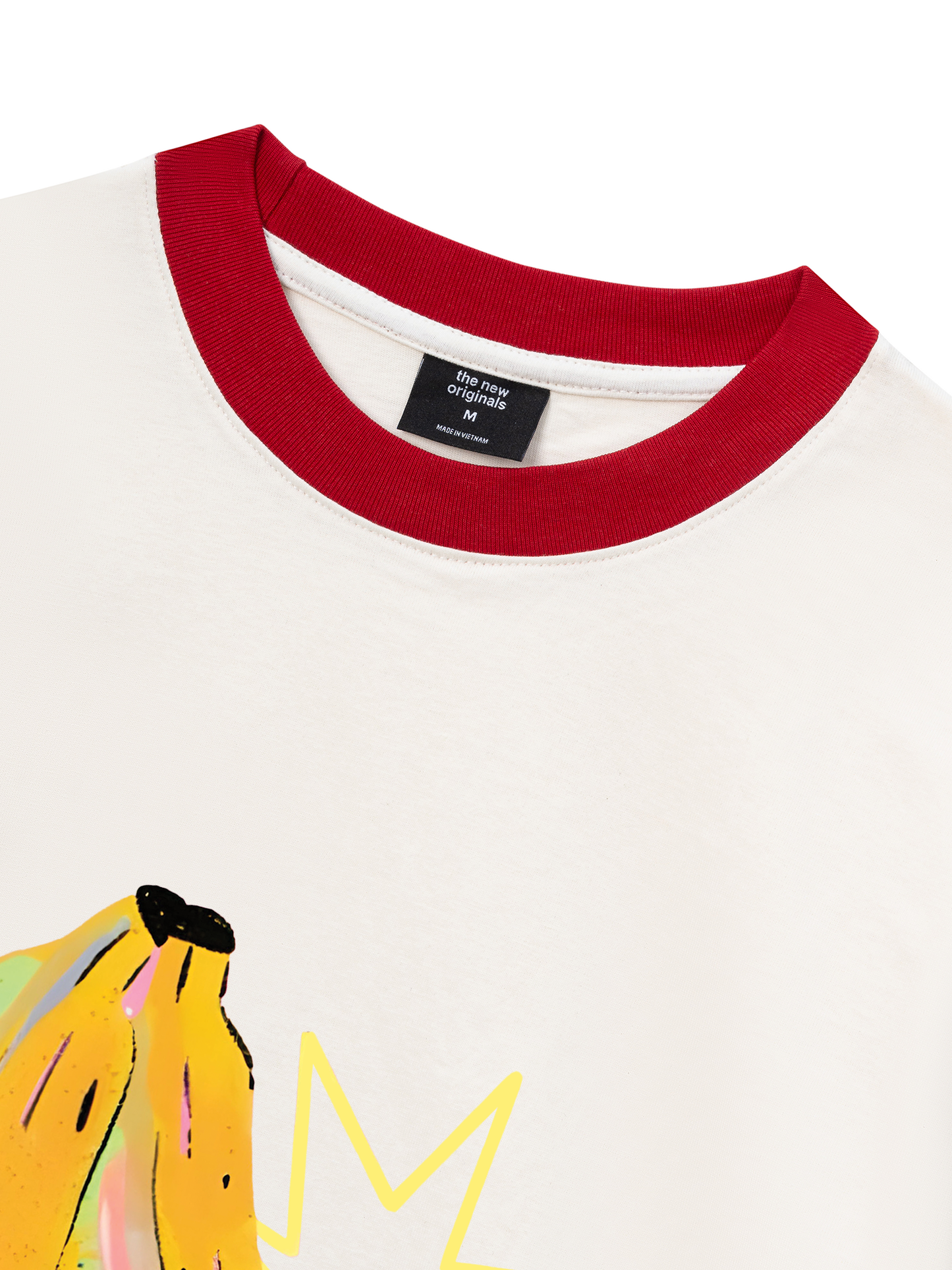 Áo Thun Ringer Relaxed Fit Tropical fruits