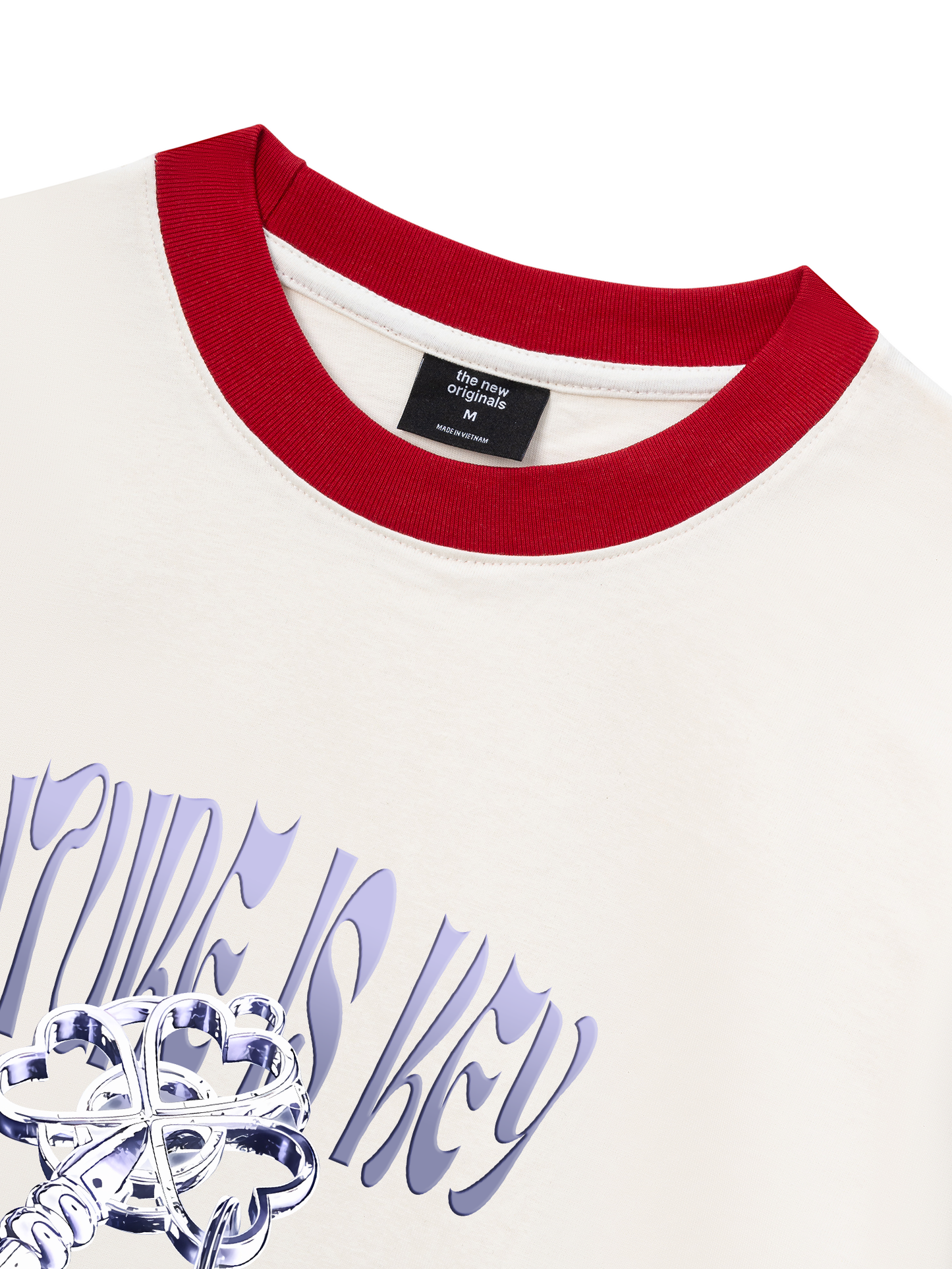 Áo Thun Ringer Relaxed Fit Be Bold Future Is Key