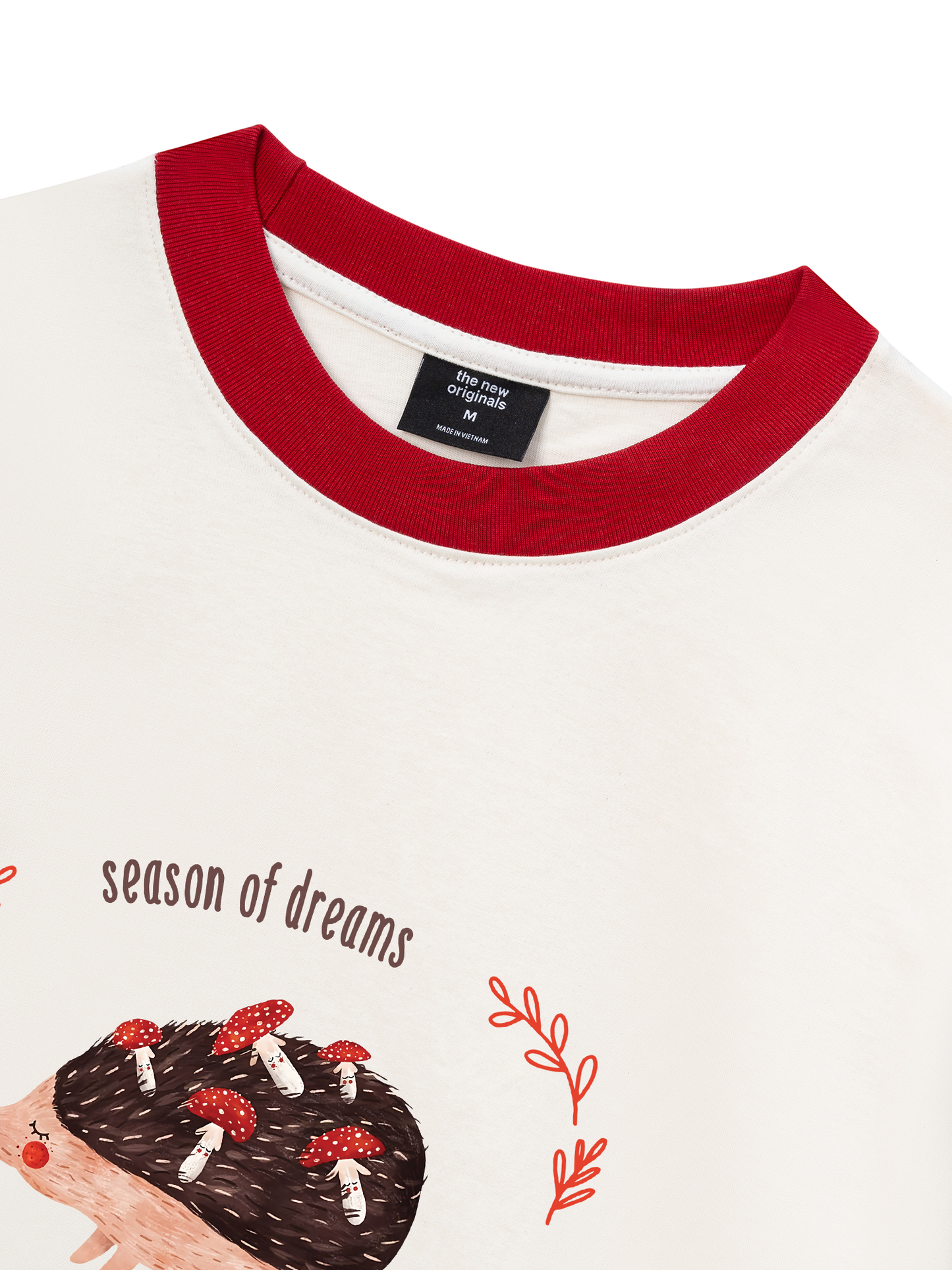 Áo Thun Ringer Relaxed Fit Autumn Season of Dreams