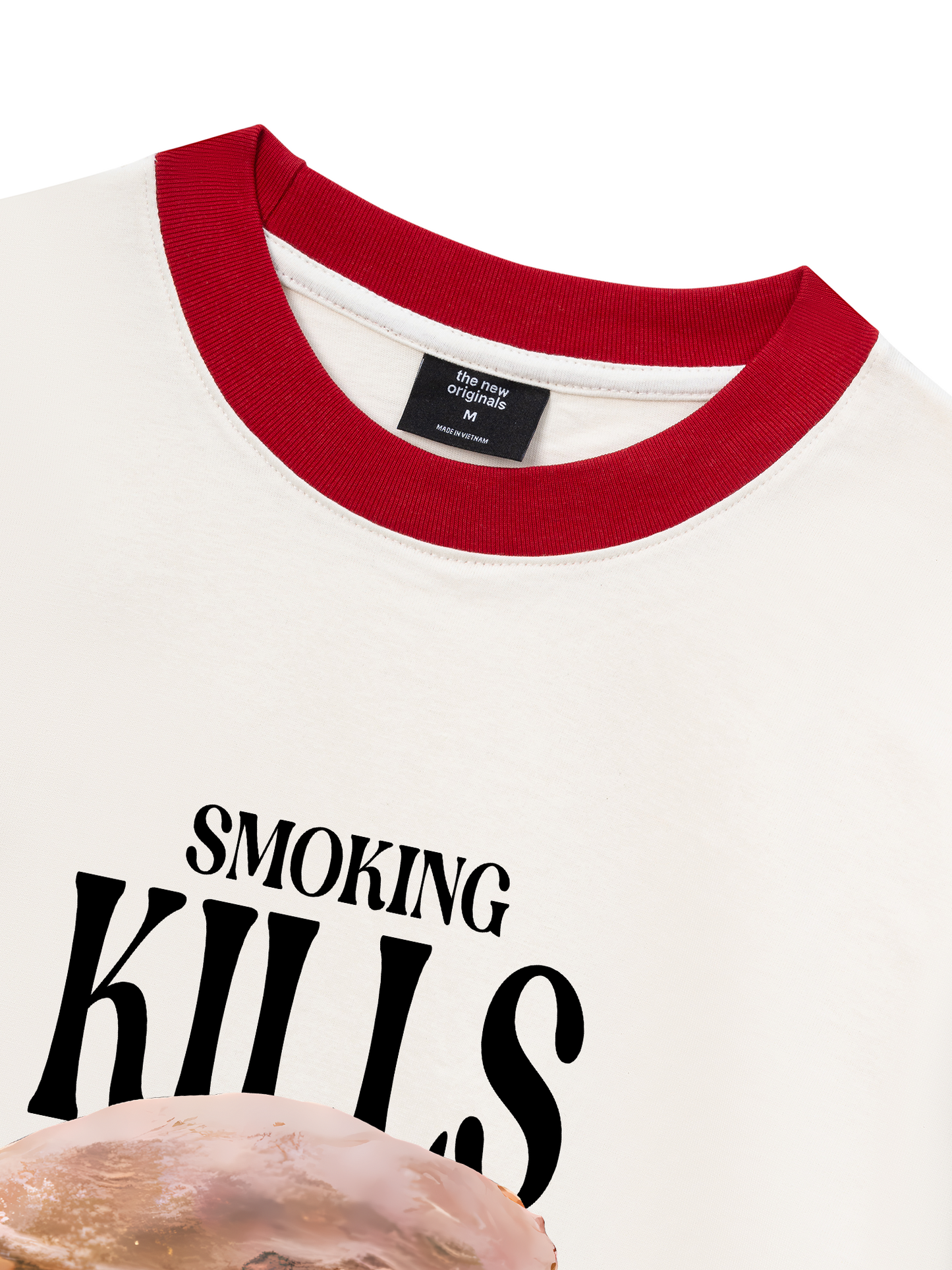 Áo Thun Ringer Relaxed Fit Ocean Smoking Kills