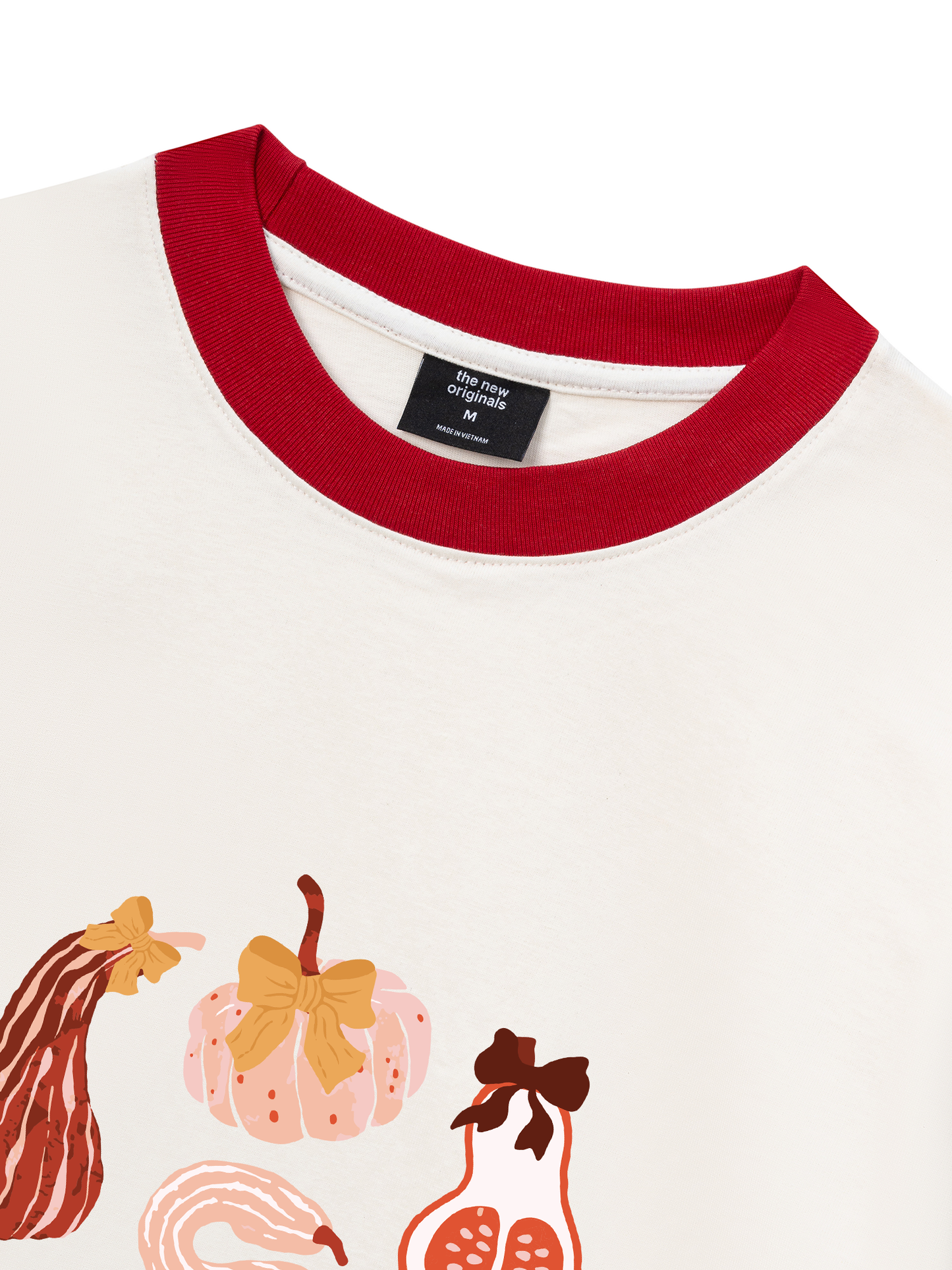 Áo Thun Ringer Relaxed Fit Pumpkin Season