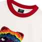 Áo Thun Ringer Relaxed Fit Bad Boy & Rainbow Crochet Hat